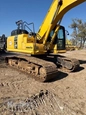 Used Komatsu in yard